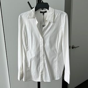 Lafayette 148 white Oxford
